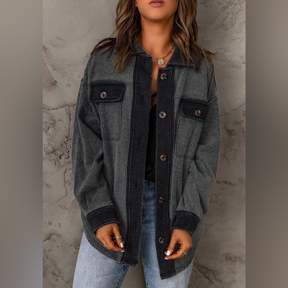 Free People ruby shacket - Picture 2 of 10